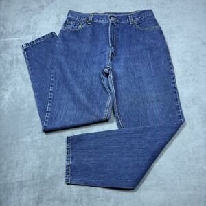 VINTAGE Levis 550 Jeans Womens 14M 32x30 Relaxed Taper Rodeo Ranch Made In USA